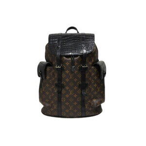 Louis Vuitton Christopher backpack alligator leather